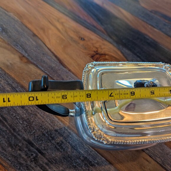 Wallace Silverplate EPNS s3270 - Art Deco Silver Plated Three Piece Set - Picture 4 of 12